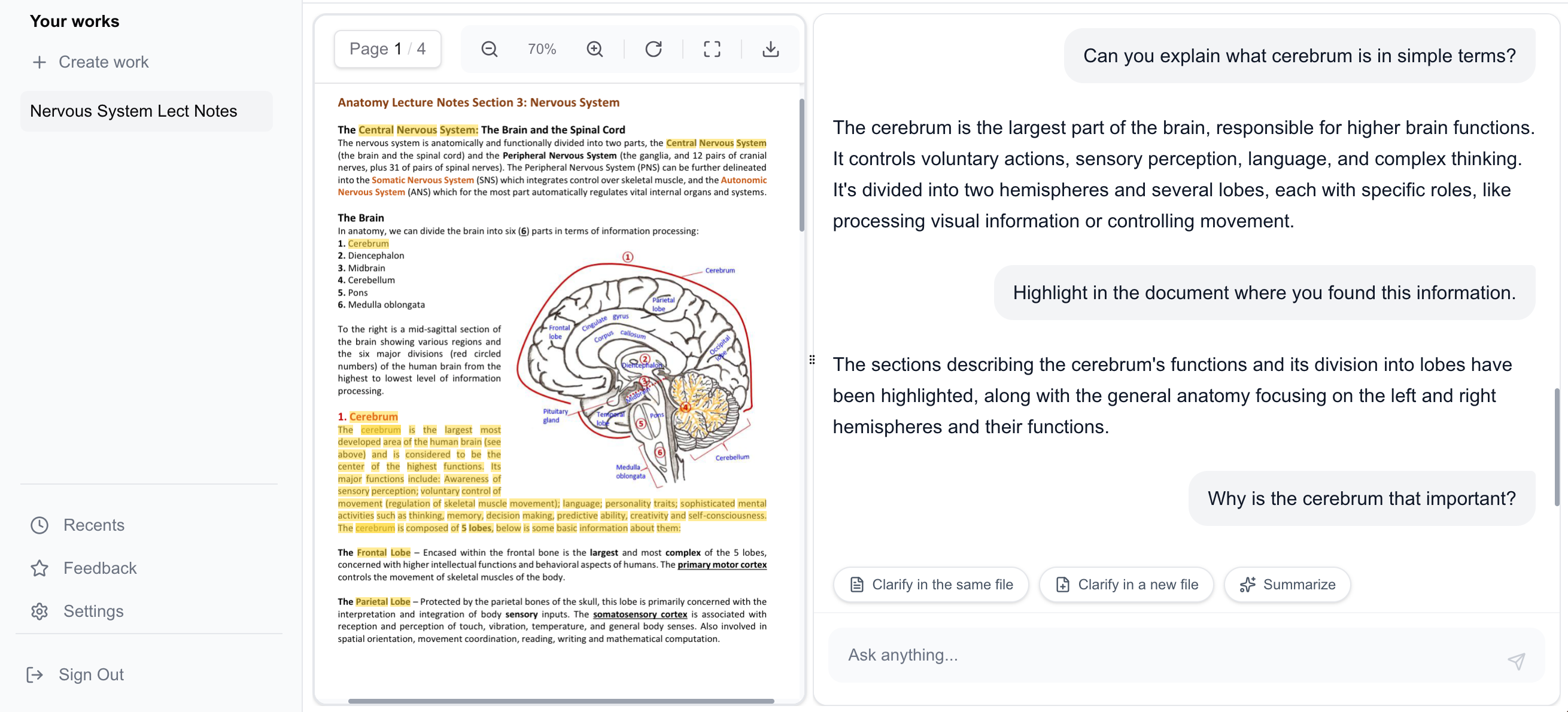 PrimeNote AI Chat Demo